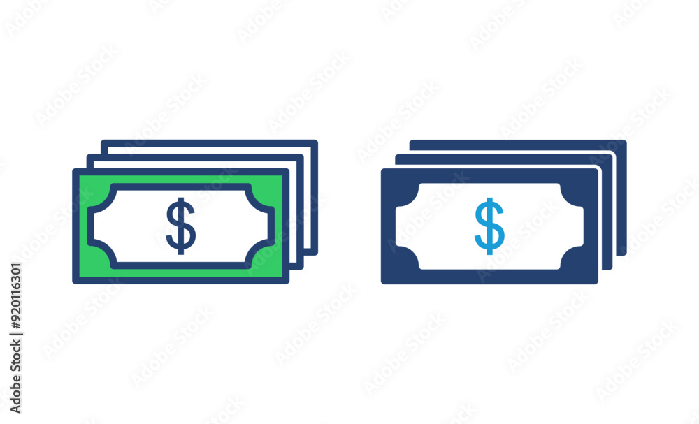 Obraz premium Money icon vector. Money vector icon.