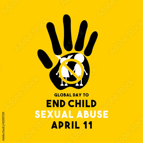 Global Day to end Child Sexual Abuse. Aprill 11.