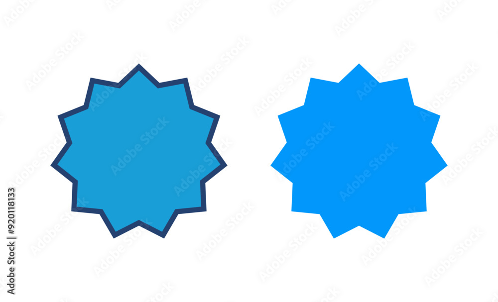 Badge icon vector. Awards icon. Achieve. Stamp Badge icon vector. Awards icon. Achieve. Stamp