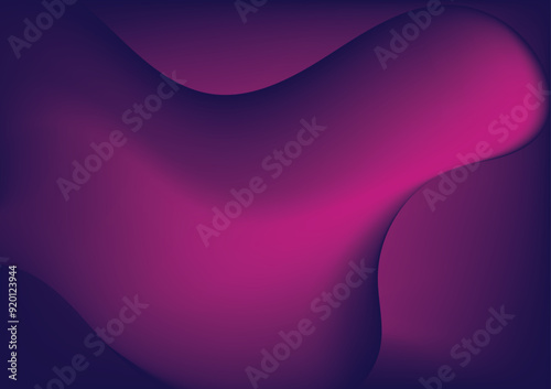 dark blue, purple 3d gradient mesh abstract background with smooth and clean style for banners, posters, web landing pages and more