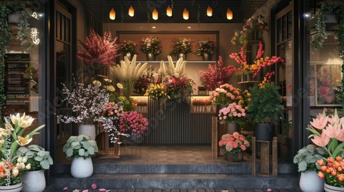 Flower Shop Exterior
