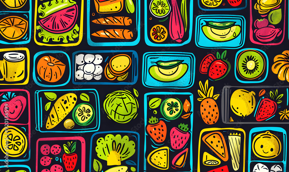 fruits and vegetable herbal concept for background or 2d illustrator cartoon. fruits and vegetable herbal concept for background or 2d illustrator cartoon.