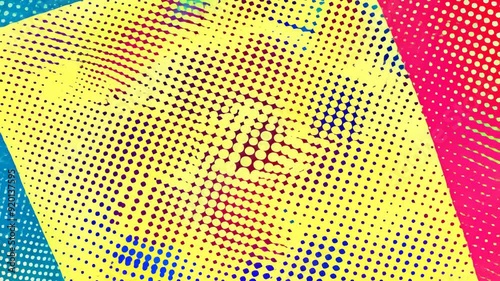 Wallpaper Mural Vibrant Abstract Halftone Background Torontodigital.ca