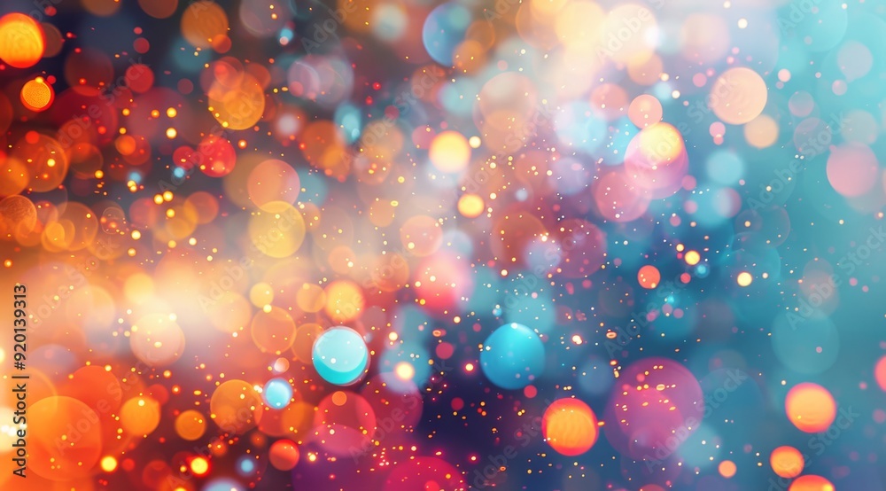 This stunning and vibrant bokeh background harmoniously showcases an array of rich colors and dreamy light effects This stunning and vibrant bokeh background harmoniously showcases an array of rich colors and dreamy light effects