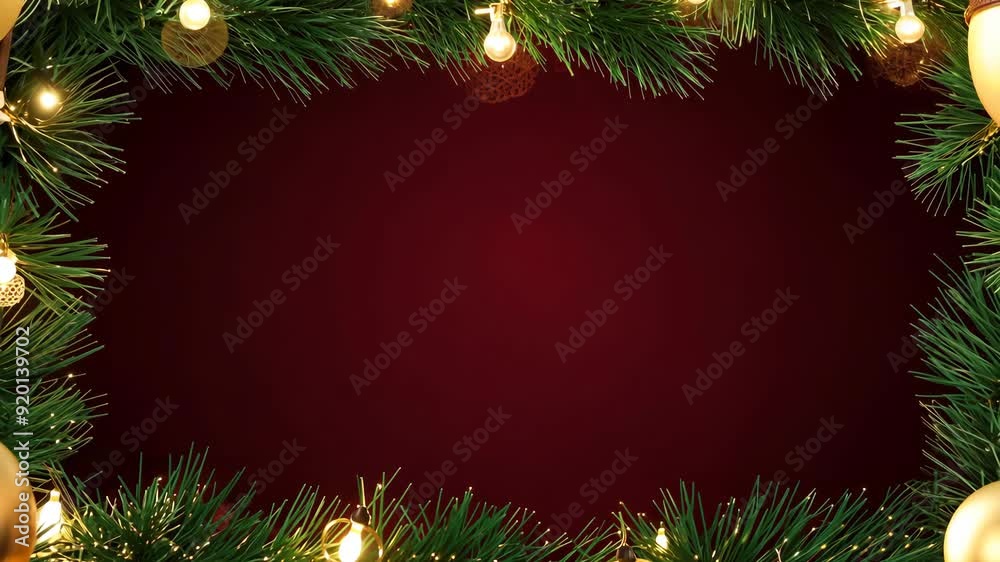 christmas background with fir branches and decorations christmas background with fir branches and decorations