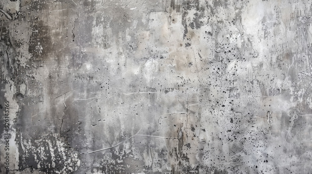 Fototapeta premium Weathered cement texture for modern interior design.