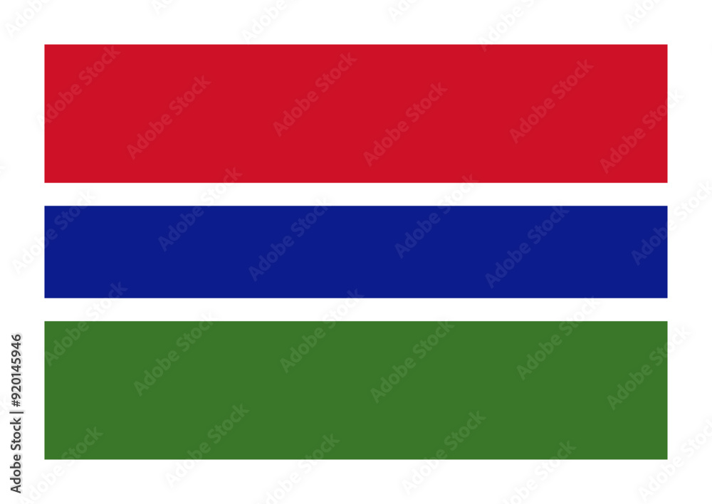 Flag of the Gambia Flag of the Gambia