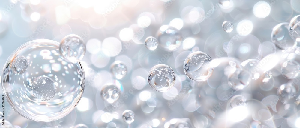 Translucent bubbles floating gracefully in a bright and dreamy environment, adding a touch of elegance and freshness. Translucent bubbles floating gracefully in a bright and dreamy environment, adding a touch of elegance and freshness.