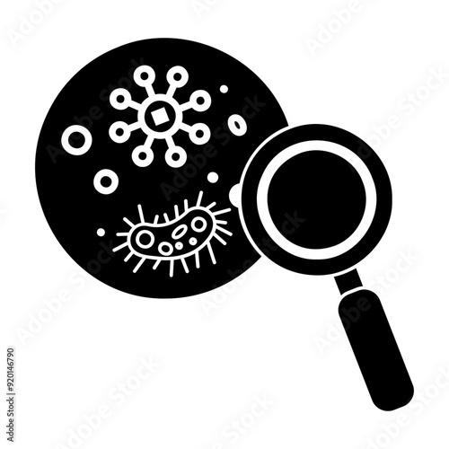 microbiology Solid icon