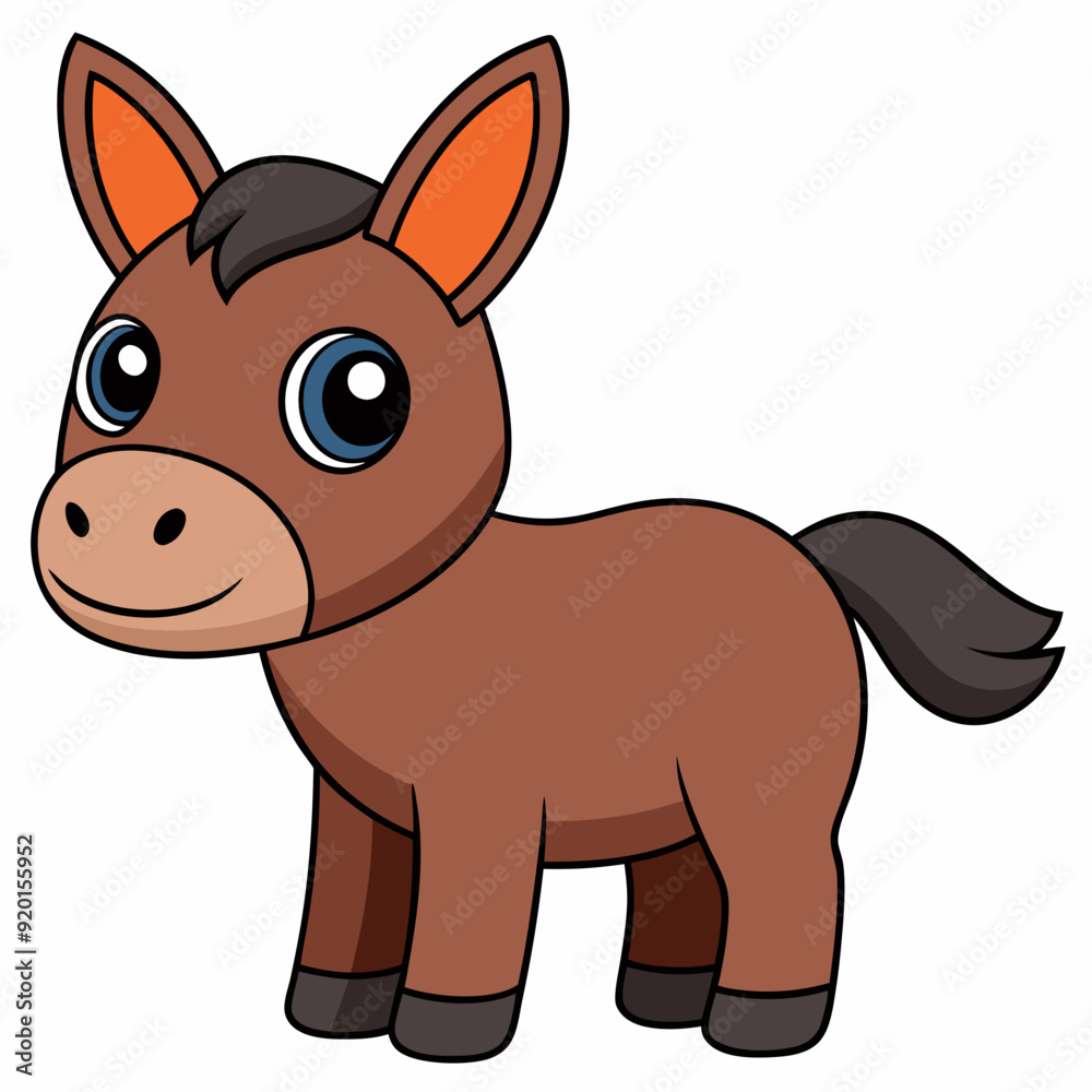 mule isolated on white, mule vector illustration, animal vector art, mule silhouette, pet vector icon, donkey cartoon line art, eps mule isolated on white, mule vector illustration, animal vector art, mule silhouette, pet vector icon, donkey cartoon line art, eps