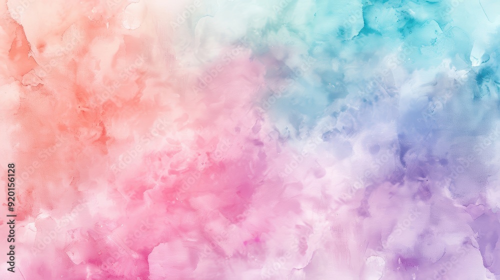 A soft watercolor background featuring a blend of pastel hues in pink, blue, and purple, perfect for artistic projects. A soft watercolor background featuring a blend of pastel hues in pink, blue, and purple, perfect for artistic projects.