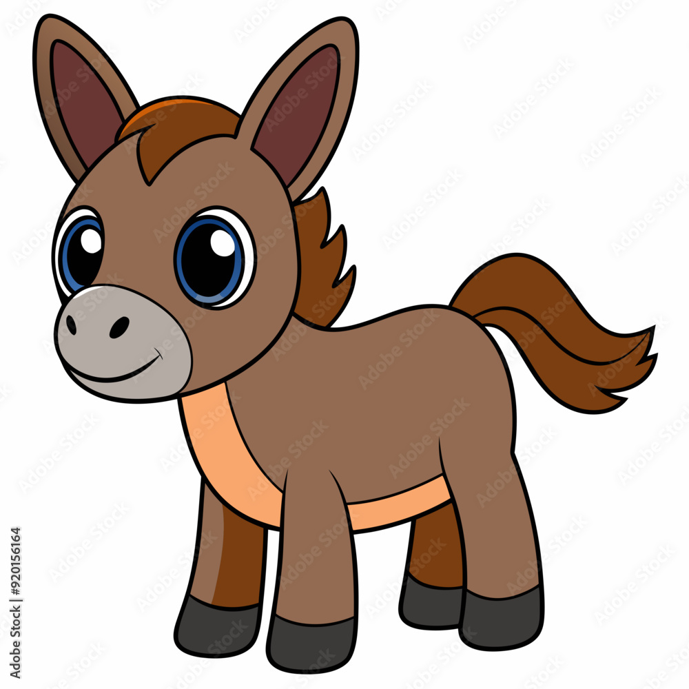mule isolated on white, mule vector illustration, animal vector art, mule silhouette, pet vector icon, donkey cartoon line art, eps mule isolated on white, mule vector illustration, animal vector art, mule silhouette, pet vector icon, donkey cartoon line art, eps