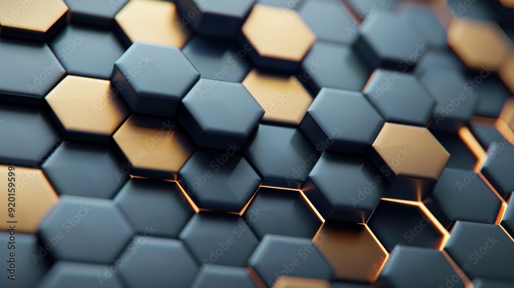 Abstract Hexagon Pattern Abstract Hexagon Pattern