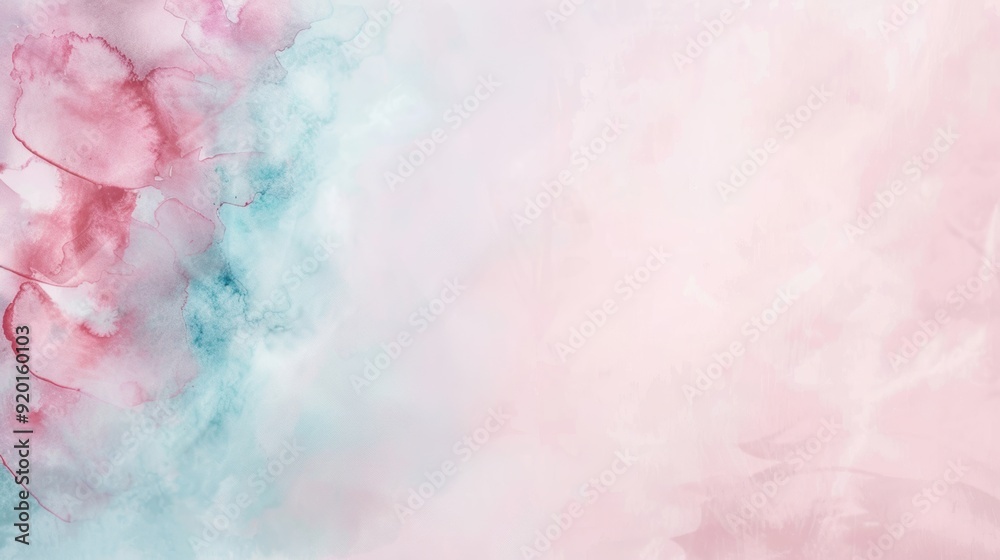 Fototapeta premium Abstract background featuring soft pink and blue hues, perfect for creative projects, websites, and design applications.
