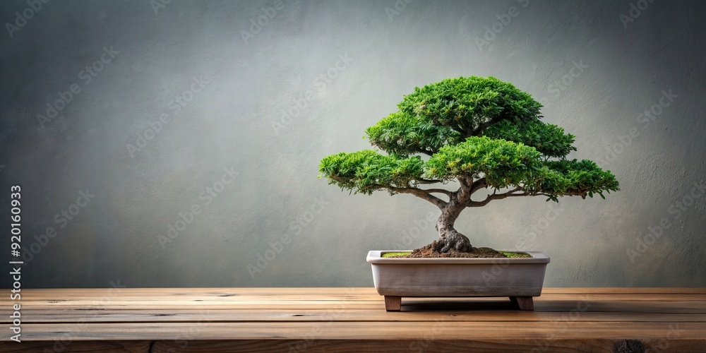 Tranquil bonsai tree in a minimalist setting, Zen, peaceful, growth, nature, serene, simplicity, balance, harmony, Japanese Tranquil bonsai tree in a minimalist setting, Zen, peaceful, growth, nature, serene, simplicity, balance, harmony, Japanese