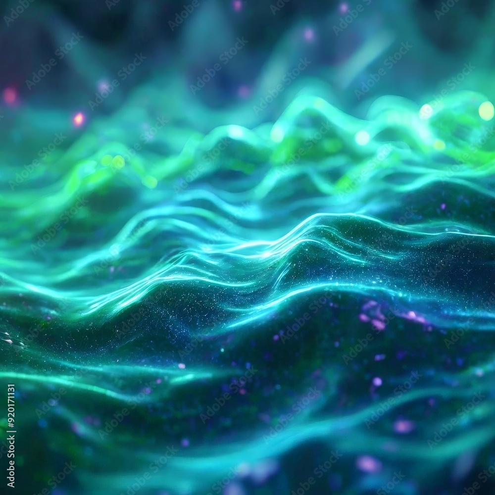 green and blue wave with black background green and blue wave with black background