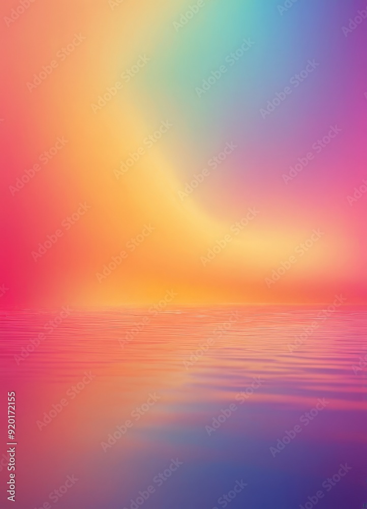 colorful background with water and rainbow hue colorful background with water and rainbow hue