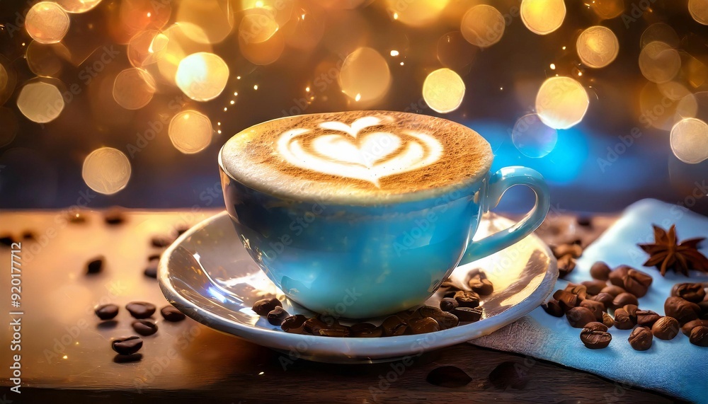 Cappuccino is a gourmet delight, featuring rich espresso topped with velvety froth and a heart-shaped pattern. Each sip combines smooth crema and delicate foam for a blissful experience Cappuccino is a gourmet delight, featuring rich espresso topped with velvety froth and a heart-shaped pattern. Each sip combines smooth crema and delicate foam for a blissful experience