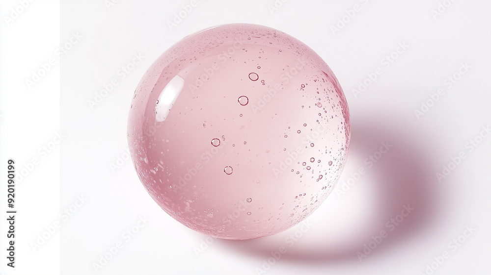 Pink water droplets Pink water droplets