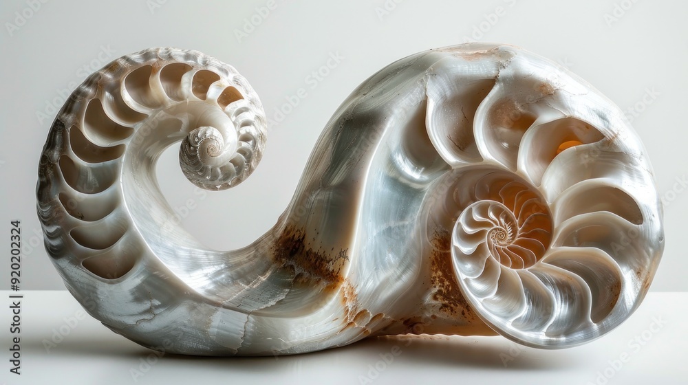 Nautilus Shell - A Masterpiece of Nature's Design Nautilus Shell - A Masterpiece of Nature's Design