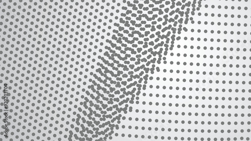 Grey halftone abstract background vector image for backdrop or presentation