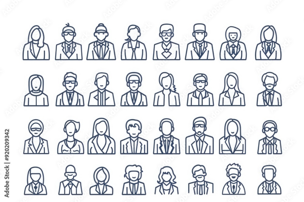 A group of people showing various facial expressions, including happy, sad, surprised and more A group of people showing various facial expressions, including happy, sad, surprised and more