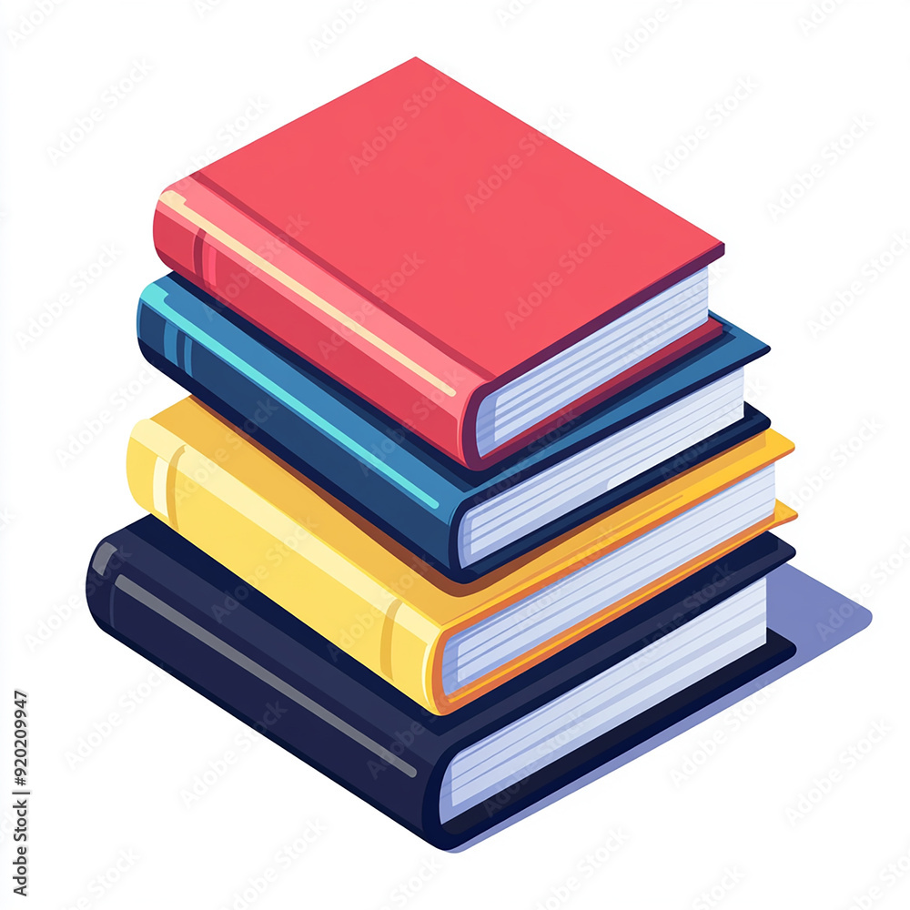stack of books isolated on white background
stack of books isolated on white background
