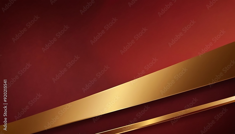 Red and gold abstract background luxury dark red and golden line template premium background 10