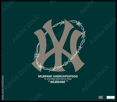 Illustration vector graphic of lettering, perfect for t-shirts design, clothing, hoodies, etc.