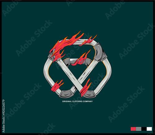 Illustration vector graphic of lettering, perfect for t-shirts design, clothing, hoodies, etc.