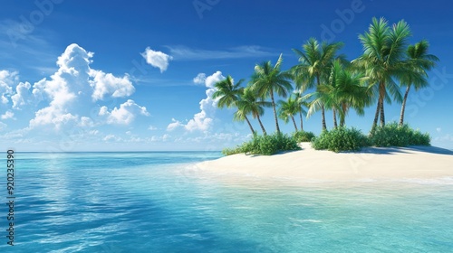 Tropical Paradise Island