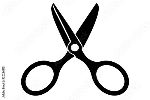 
Scissor vector Flat Icon Design, cutting sign, black vectors, Scissors for cutting flat design