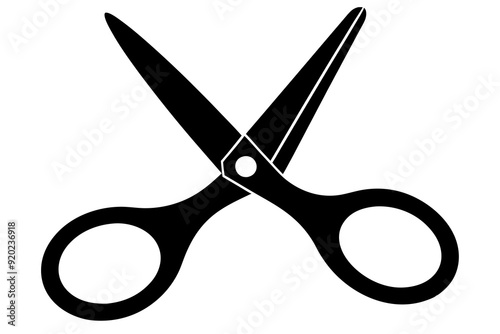 
Scissor vector Flat Icon Design, cutting sign, black vectors, Scissors for cutting flat design