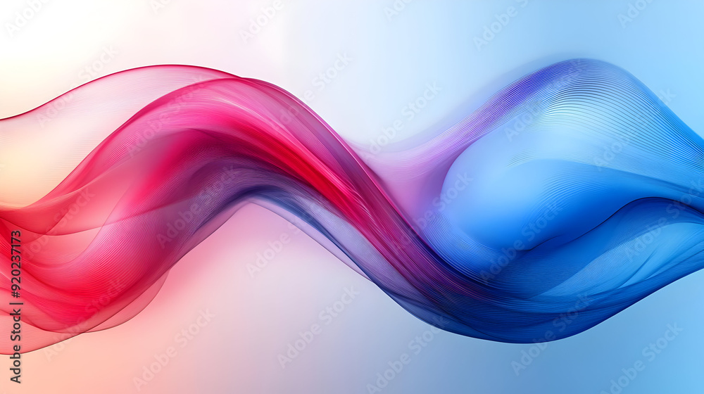 Abstract flowing waves in red and blue tones creating a dynamic visual effect. Abstract flowing waves in red and blue tones creating a dynamic visual effect.