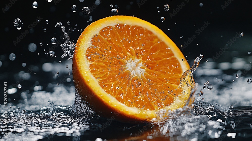 Orange Splash Orange Splash