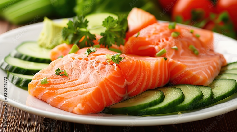 salmon food fresh healthy lunch dinner dieting salad avocado vegetarian nutrition breakfast meal eating brunch health cook restaurant fat vegetables cucumber. copy space for text. salmon food fresh healthy lunch dinner dieting salad avocado vegetarian nutrition breakfast meal eating brunch health cook restaurant fat vegetables cucumber. copy space for text.