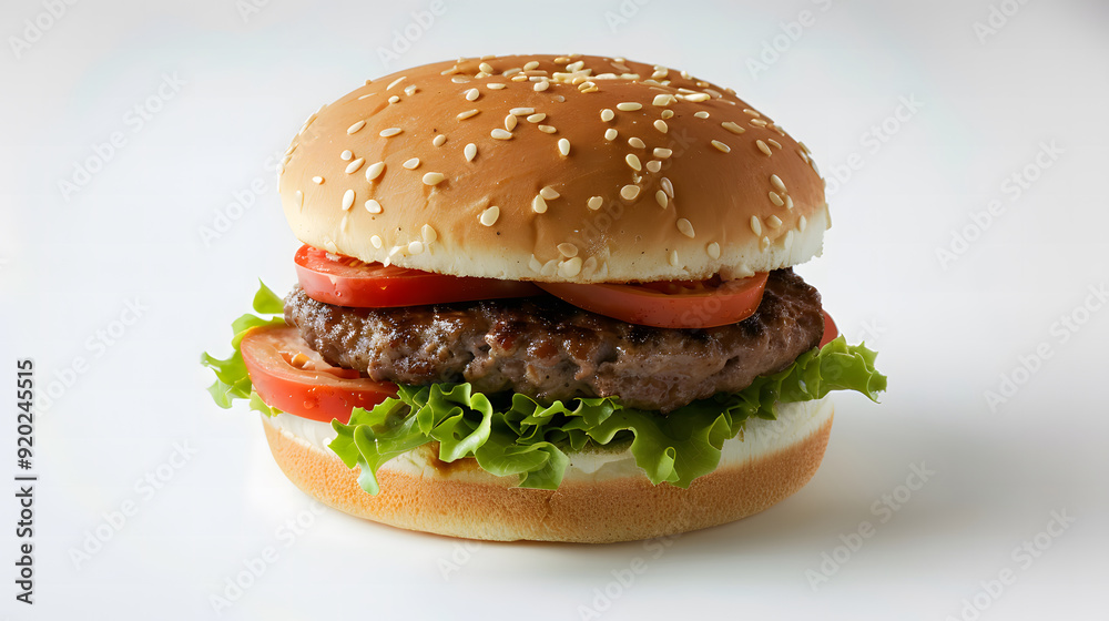 A Cheeseburger Isolated on a Solid White Background With Copy Space. isolated on a solid white background. Illustrations design A Cheeseburger Isolated on a Solid White Background With Copy Space. isolated on a solid white background. Illustrations design