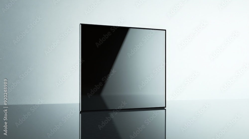 Black Screen with Reflection Black Screen with Reflection