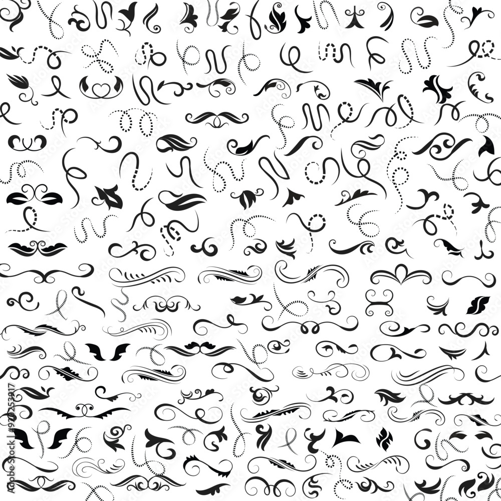 Collection of simple geometric seamless ornamental vector leaf's patterns and swatches. White and grey geometric oriental backgrounds. Collection of simple geometric seamless ornamental vector leaf's patterns and swatches. White and grey geometric oriental backgrounds.