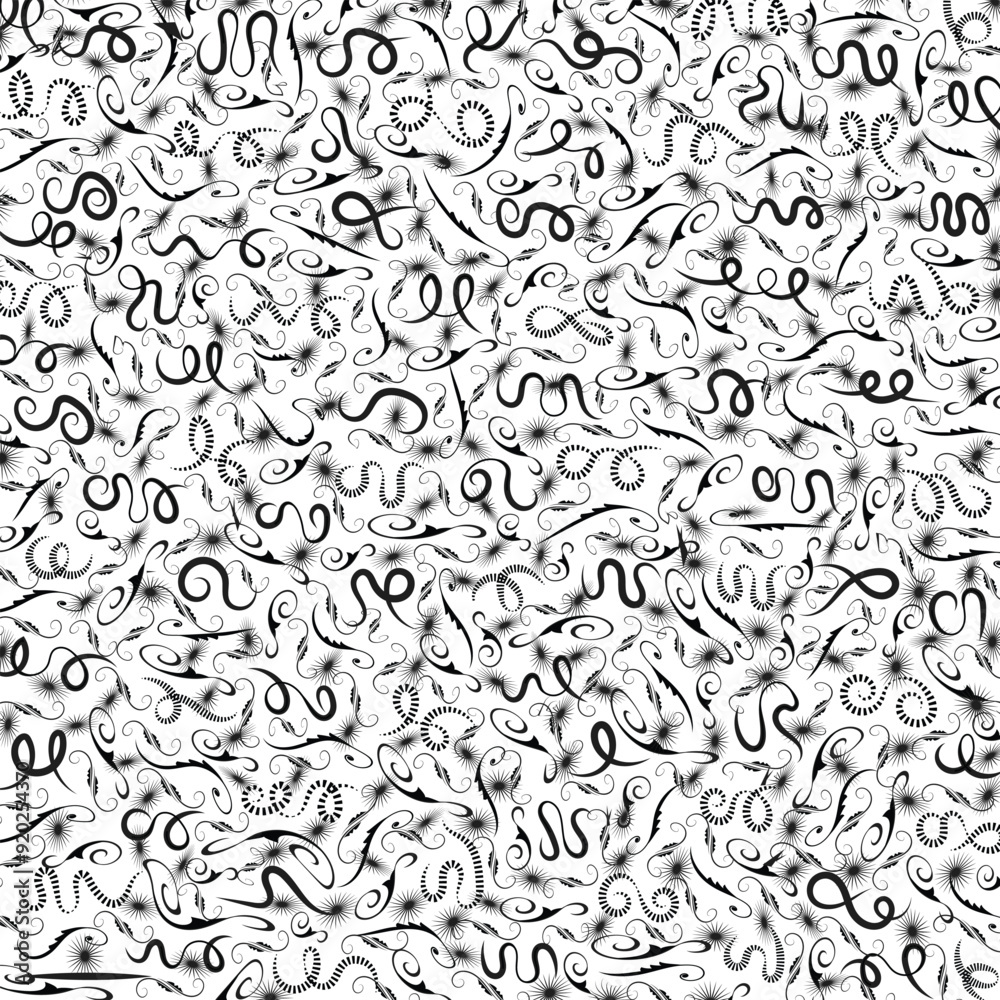 Collection of simple geometric seamless ornamental vector leaf's patterns and swatches. White and grey geometric oriental backgrounds. Collection of simple geometric seamless ornamental vector leaf's patterns and swatches. White and grey geometric oriental backgrounds.