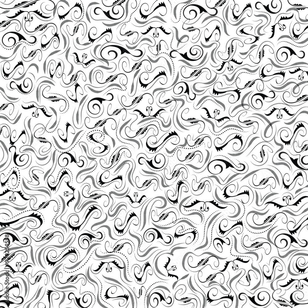 Collection of simple geometric seamless ornamental vector leaf's patterns and swatches. White and grey geometric oriental backgrounds. Collection of simple geometric seamless ornamental vector leaf's patterns and swatches. White and grey geometric oriental backgrounds.