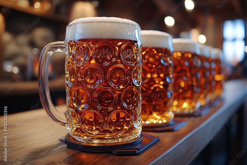 Beer festival. A girl and a beer. Beer festival. A girl and a beer.