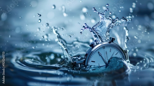 Luxury beautiful waterproof watch