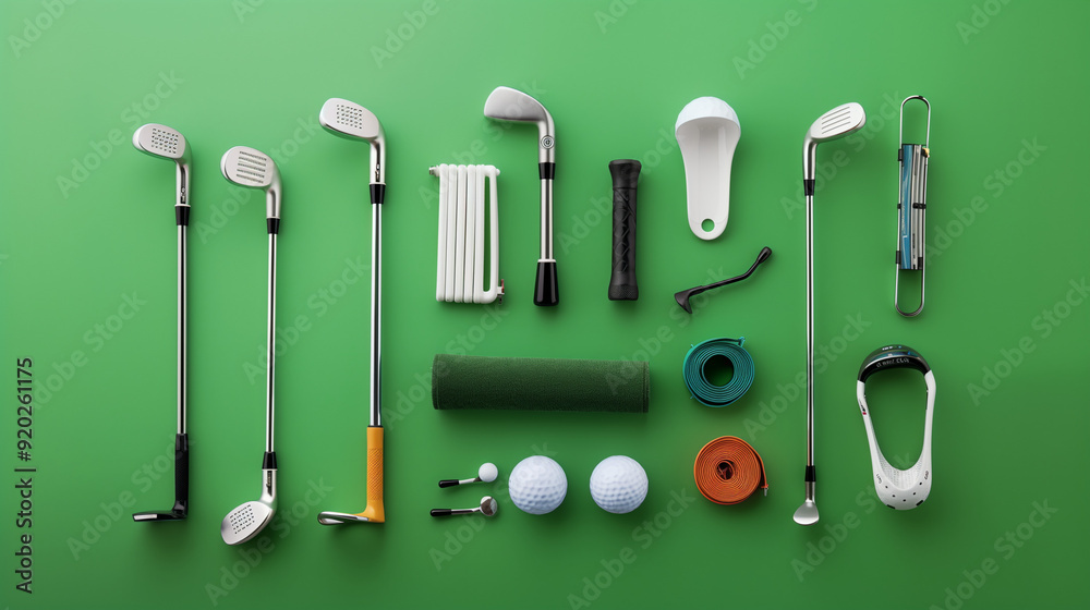 The refined beauty of golf with a sleek club and ball displayed on clean background. This simple yet powerful imagery captures the essence of precision and sophistication in the sport.
The refined beauty of golf with a sleek club and ball displayed on clean background. This simple yet powerful imagery captures the essence of precision and sophistication in the sport.