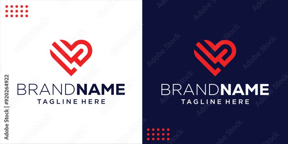 Creative Initial Letter LW Heart Shape Logo, Design Inspiration, Illustration, Vector Creative Initial Letter LW Heart Shape Logo, Design Inspiration, Illustration, Vector