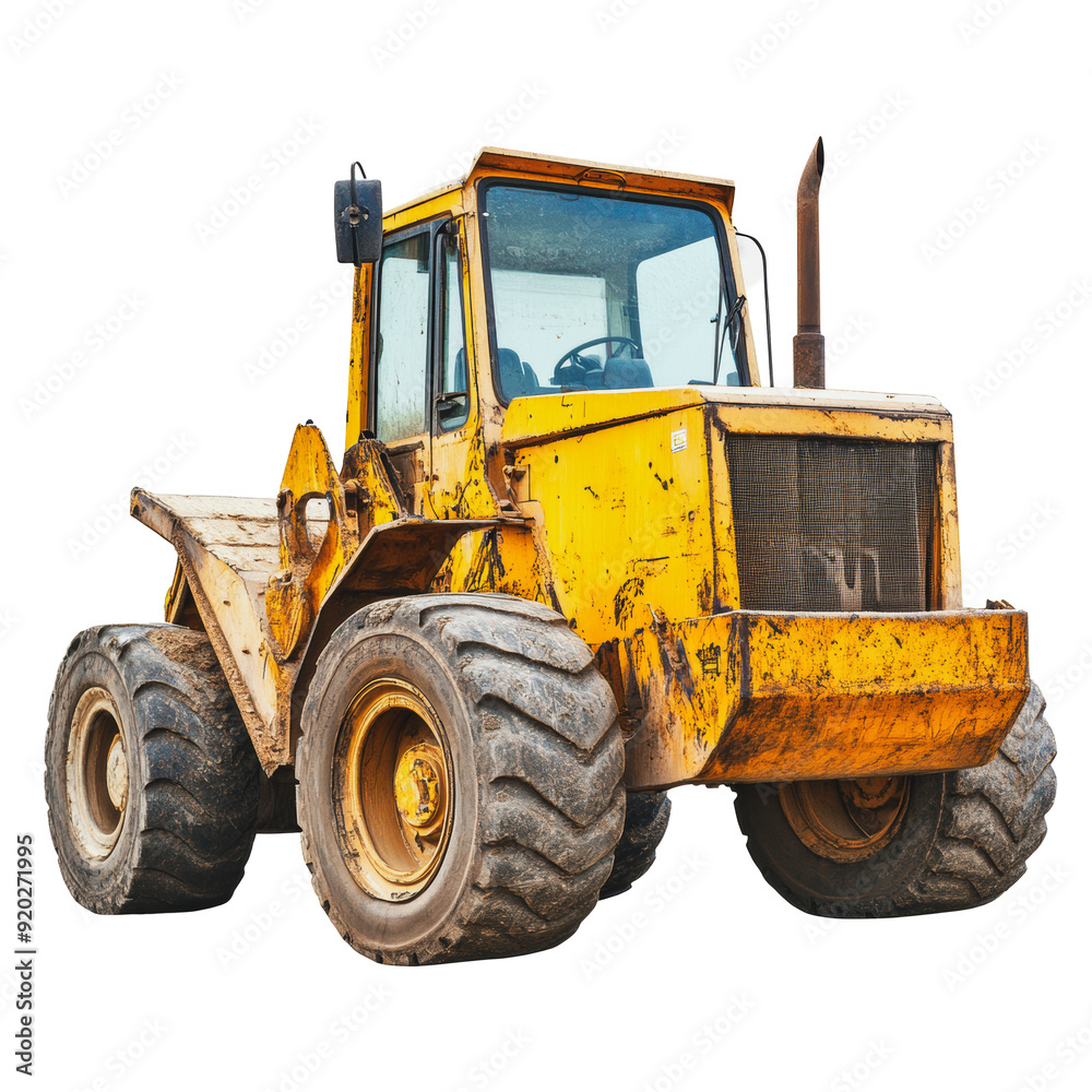 PNG Heavy machinery working on a construction site PNG Heavy machinery working on a construction site