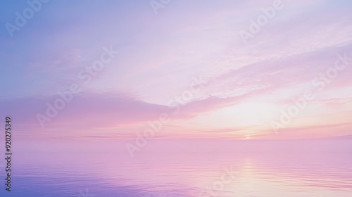 The calming view of an evening sky, blending shades of purple, blue, and white in a perfect twilight scene.