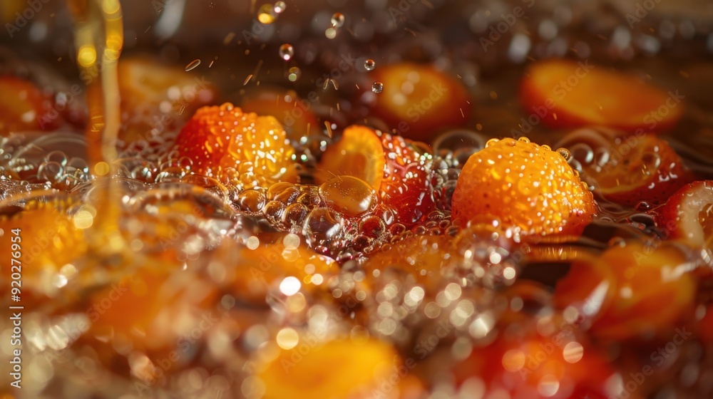 Macerating: Soaking fruits in a liquid like sugar or alcohol to soften and flavor them, enhancing their texture and taste for use in desserts and dishes.
Macerating: Soaking fruits in a liquid like sugar or alcohol to soften and flavor them, enhancing their texture and taste for use in desserts and dishes.