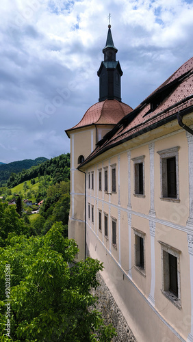 Skofja Loka village in Slovenia photo