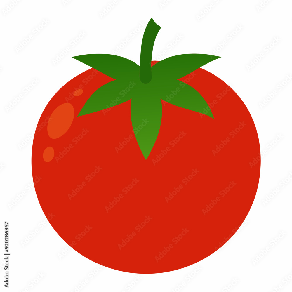Tomato icon vector art Illustration Tomato icon vector art Illustration